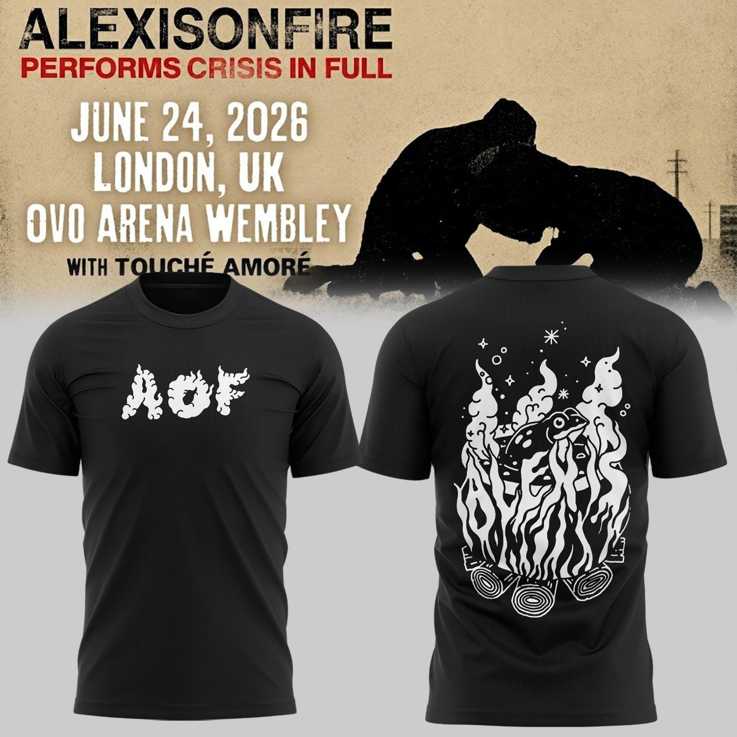 “Crisis 20th Anniversary Shows” 🎸🎤 Tshirt