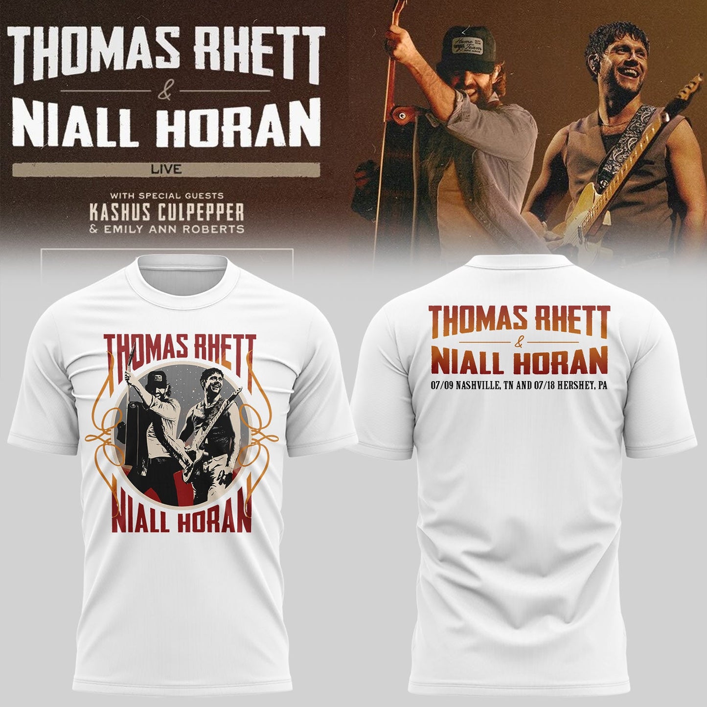 Limited Edition The Soundtrack to Life Tour Shirt