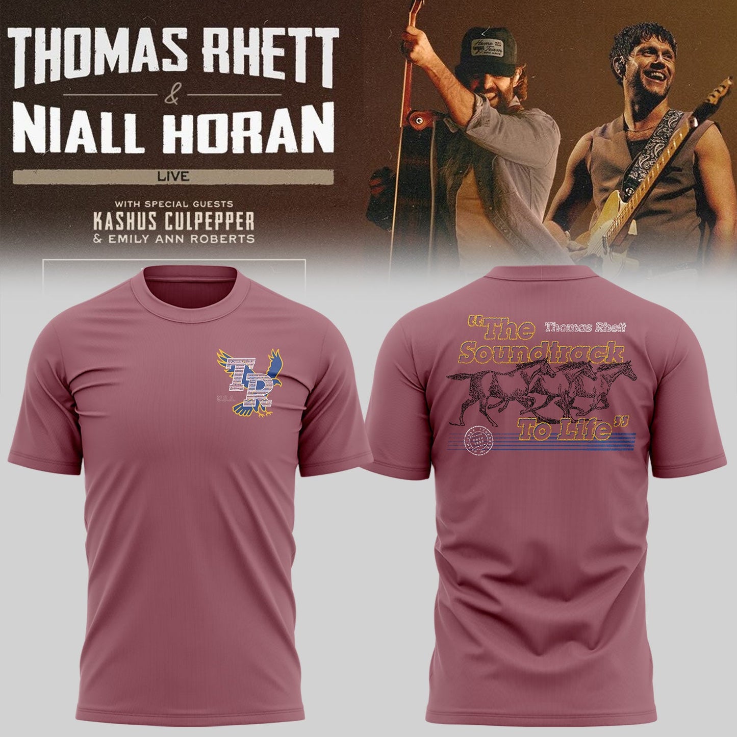 Limited Edition The Soundtrack to Life Tour Shirt