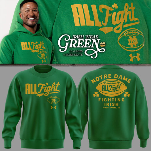 Special Edition Notre Dame “Irish Wear Green” SweatShirt