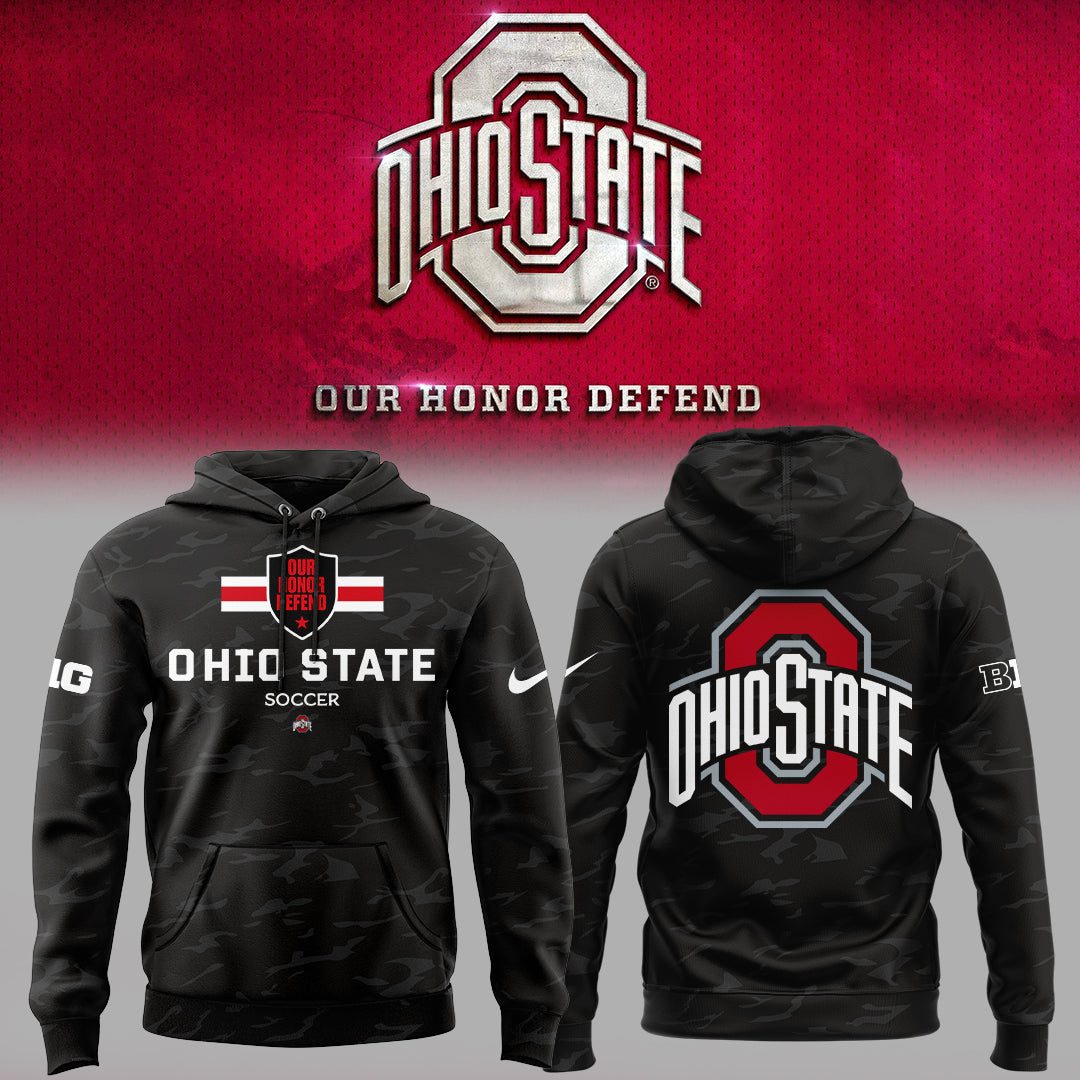 Limited Edition Ohio State "Our Honor Defend" Hoodie-KC09182515