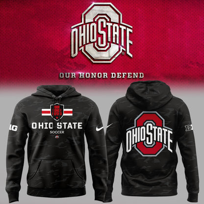 Limited Edition Ohio State "Our Honor Defend" Hoodie-KC09182515