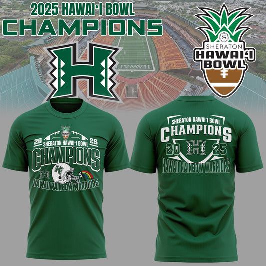 Limited Edition Hawai’i Bowl Champions Shirt