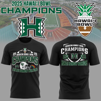 Limited Edition Hawai’i Bowl Champions Shirt