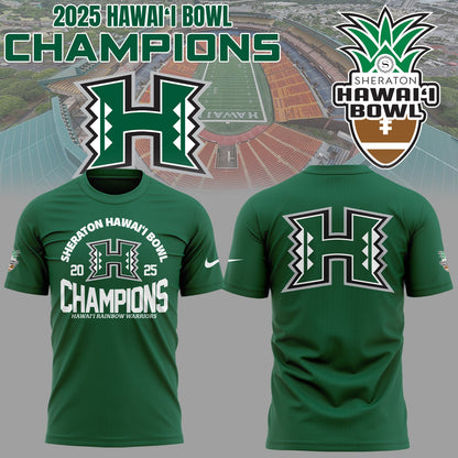Limited Edition Hawai’i Bowl Champions Shirt