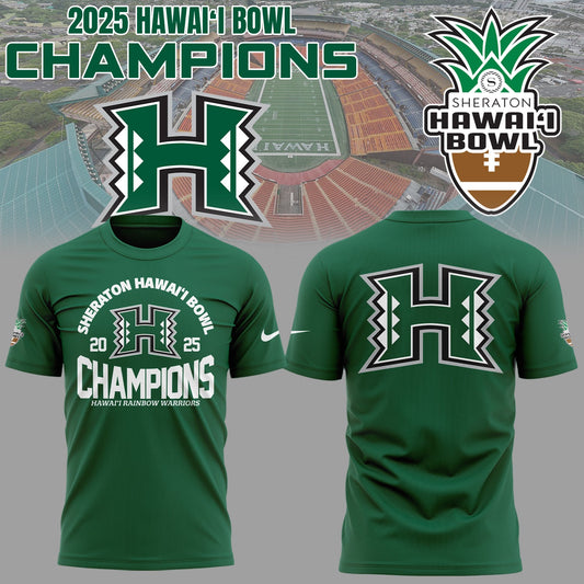 Limited Edition Hawai’i Bowl Champions Shirt