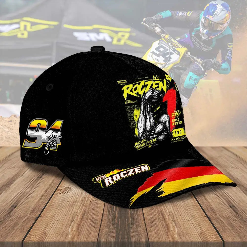 Limited Edition Ken Roczen 450SX Supercross Champion 2026 T-Shirt
