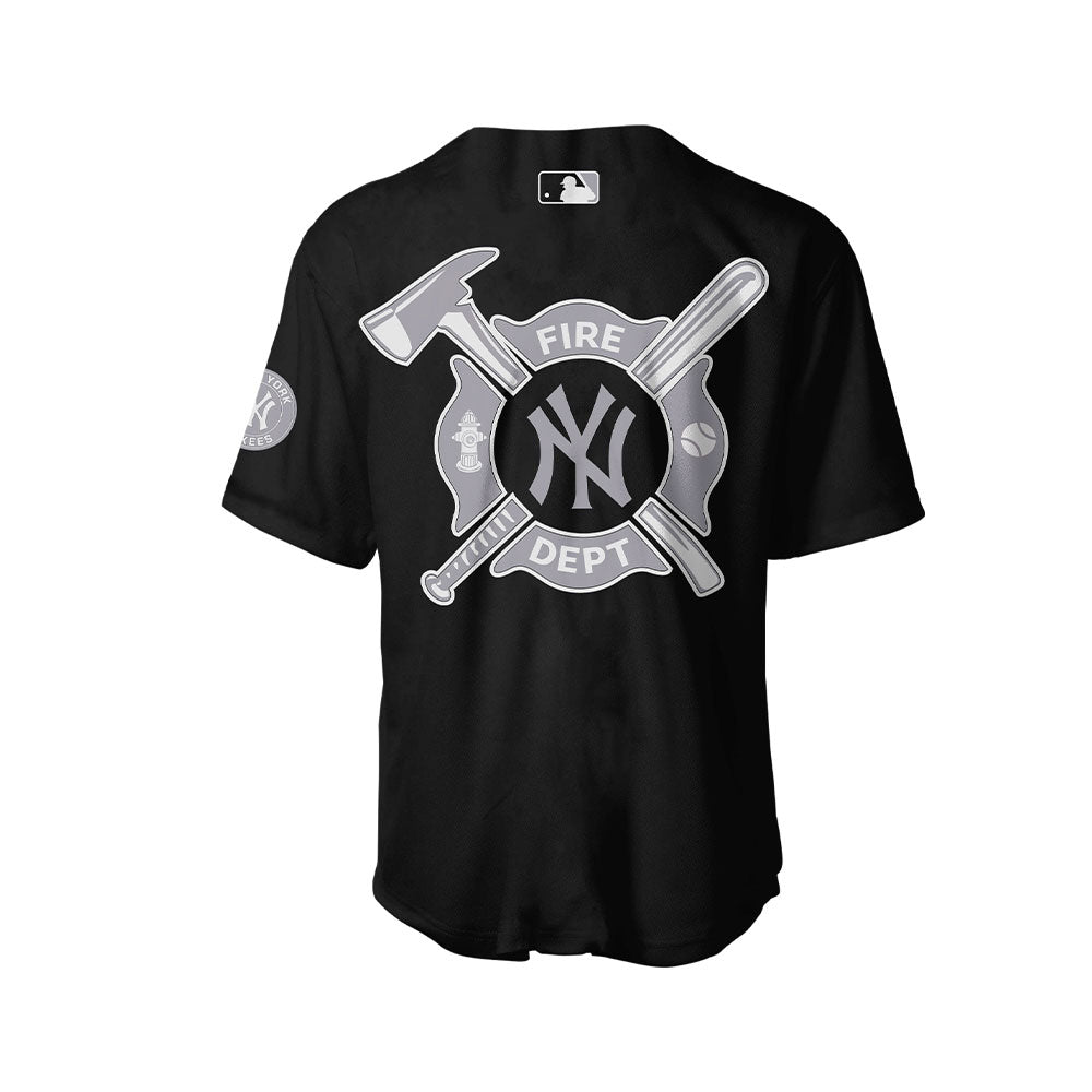 New York Yankees x Firefighter Appreciation Night Jersey-LL250313015
