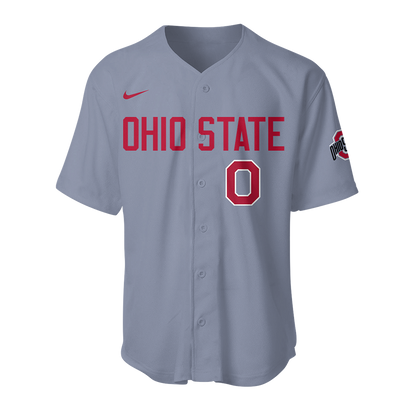 Ohio State Baseball x Firefighter Appreciation Night Jersey-LL2503171002