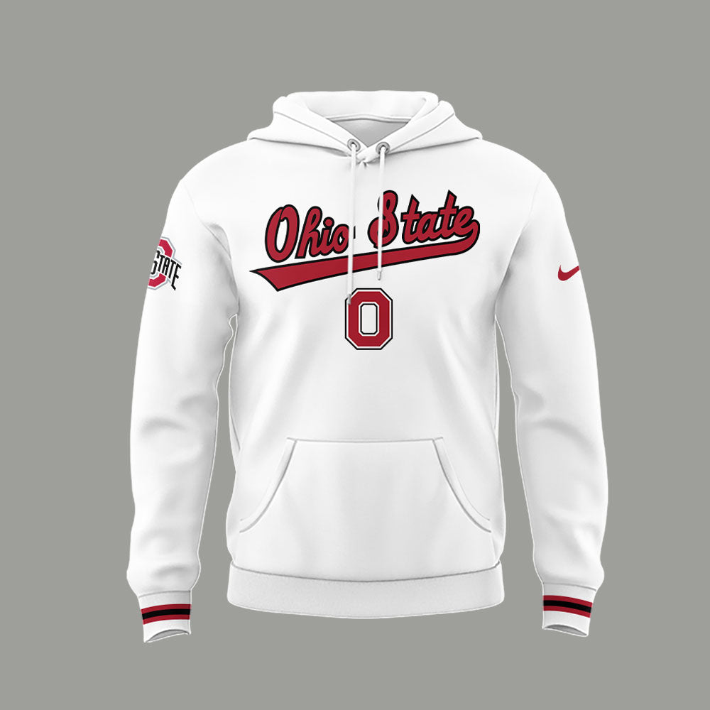Ohio State Baseball x Firefighter Appreciation Night Hoodie-LL250320017