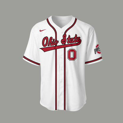 Ohio State Baseball x Firefighter Appreciation Night Jersey-LL250320018