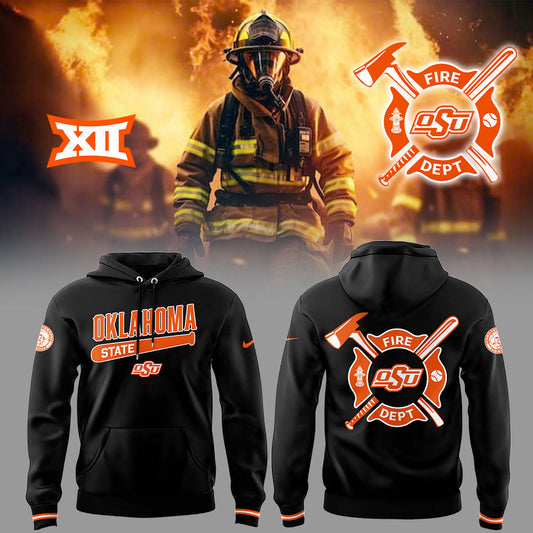 Limited Edition CowboysBaseball x Firefighter Appreciation Hoodie-LL250326002