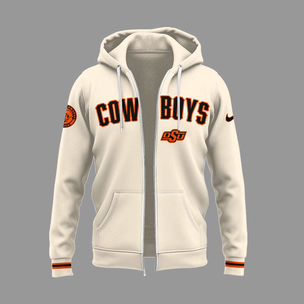 Limited Edition CowboysBaseball x Firefighter Appreciation Zip Hoodie-LL250328113