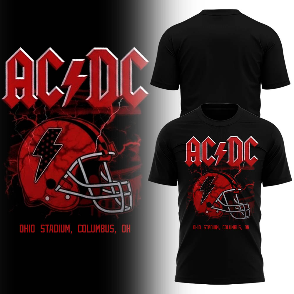 Limited Edition POWER UP Tour 2026 At Ohio Stadium TShirt