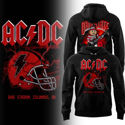 Limited Edition POWER UP Tour 2026 At Ohio Stadium Hoodie