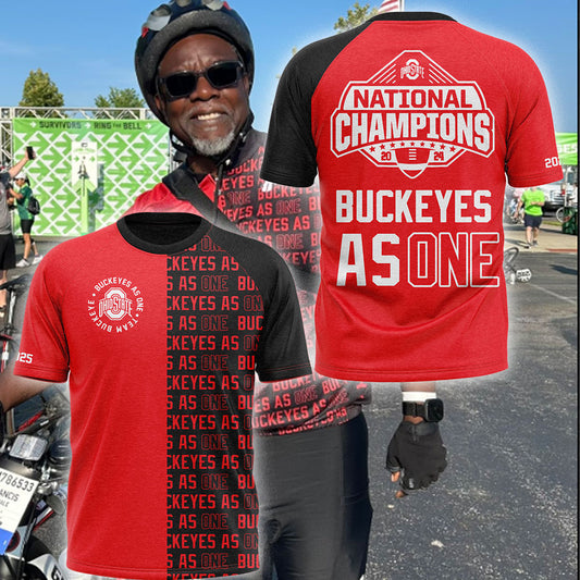 Limited Edition Ohio Buckeyes As One TShirt -LL250806002