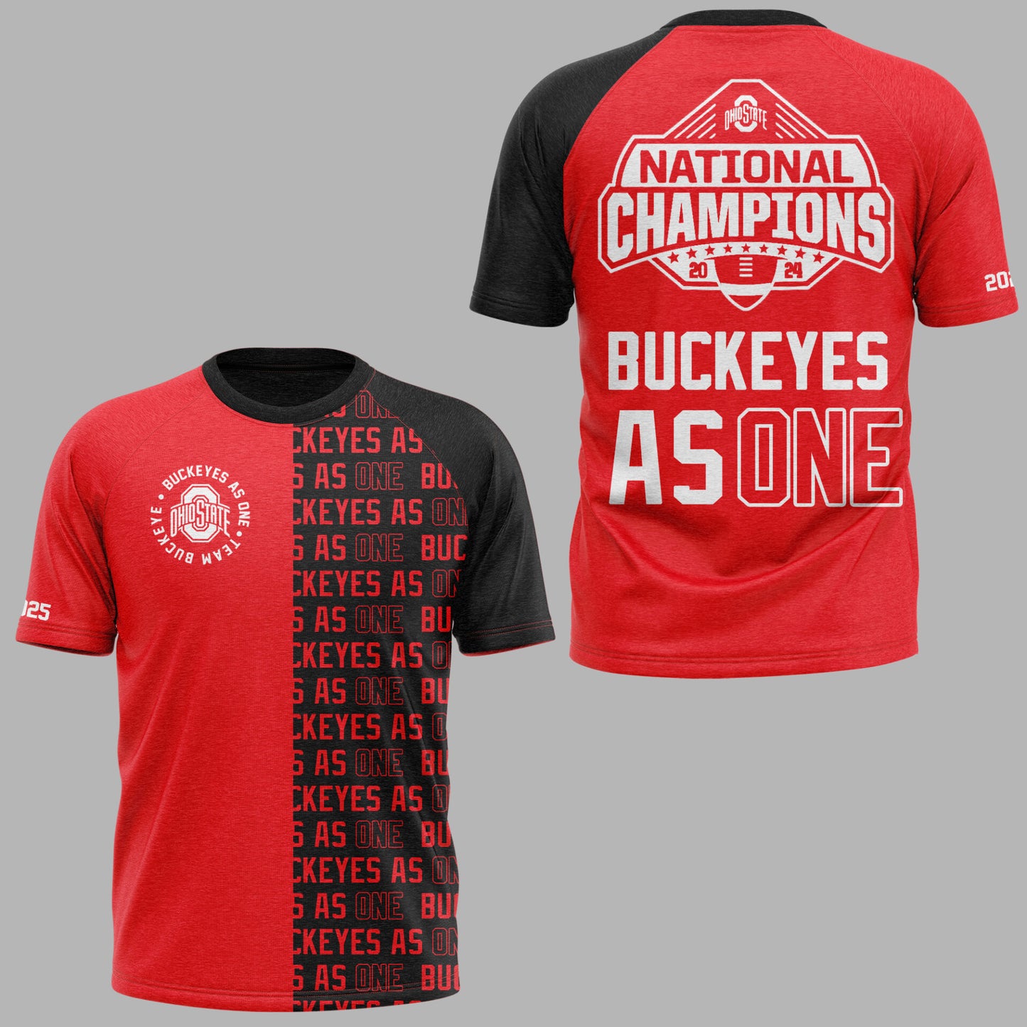 Limited Edition Ohio Buckeyes As One TShirt -LL250806002