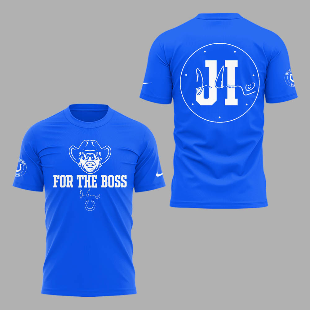 Limited Edition Indianapolis Colts "Honoring the memory of Jim Irsay" Shirt-LL25090710021