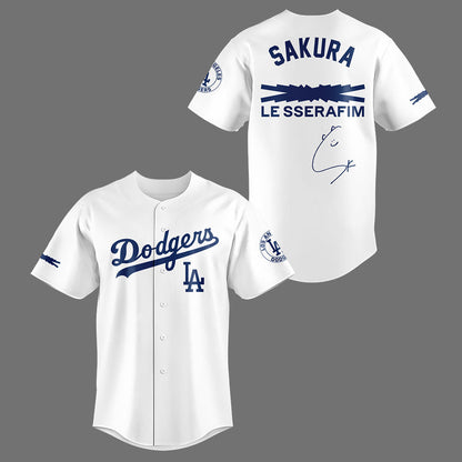 Limited Edition Dodgers x Sakura Jersey
