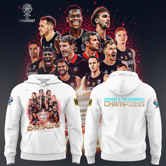 Limited Edition FIBA EuroBasket 2025 Champions Hoodie