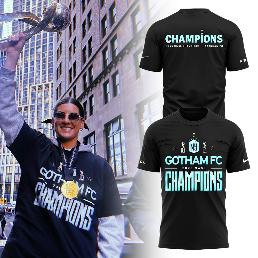 Limited Edition 2025 NWSL Champions Tshirt
