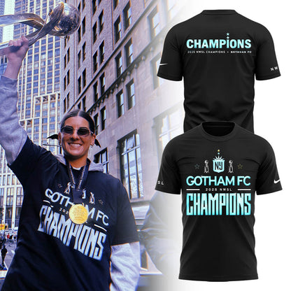 Limited Edition 2025 NWSL Champions Tshirt