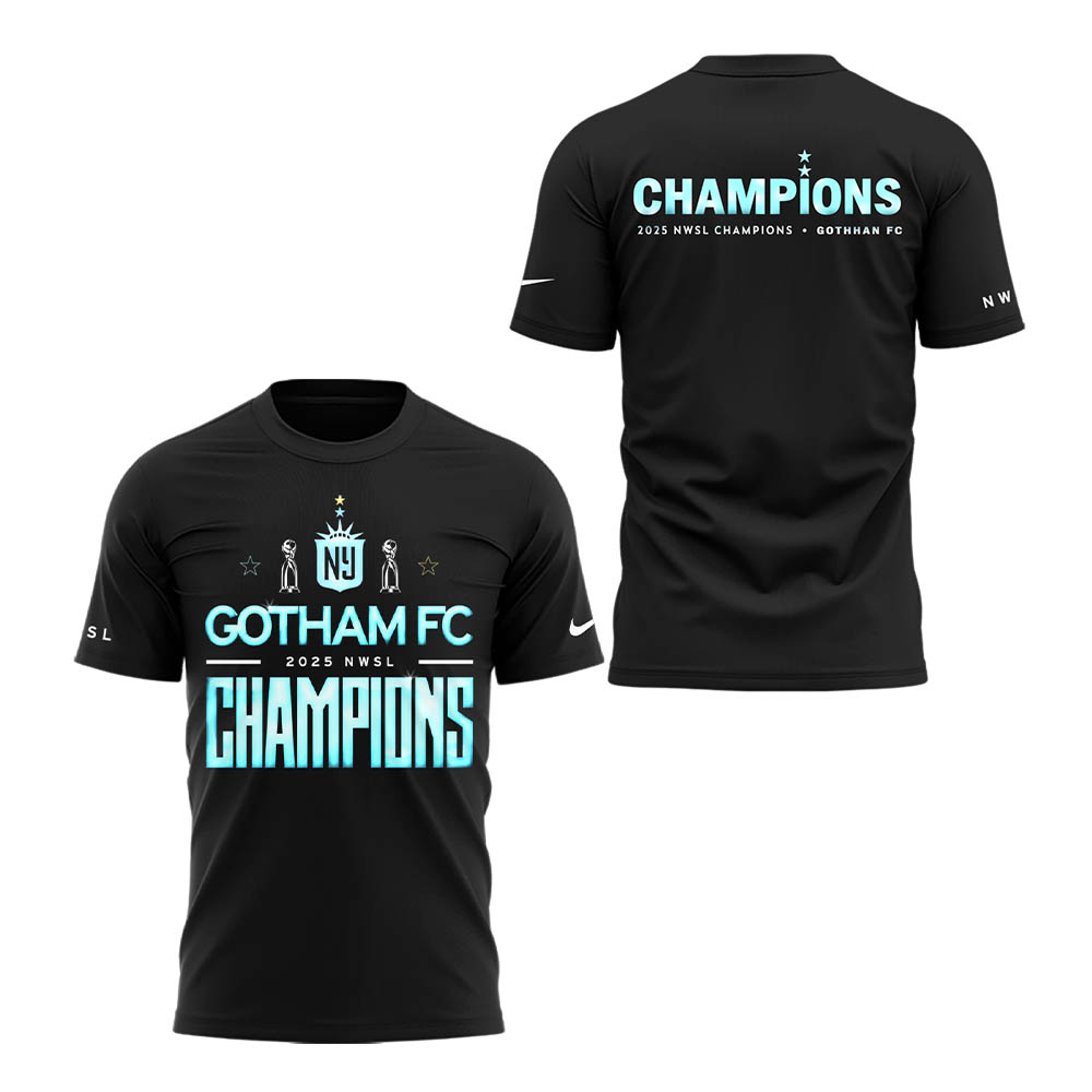 Limited Edition 2025 NWSL Champions Tshirt
