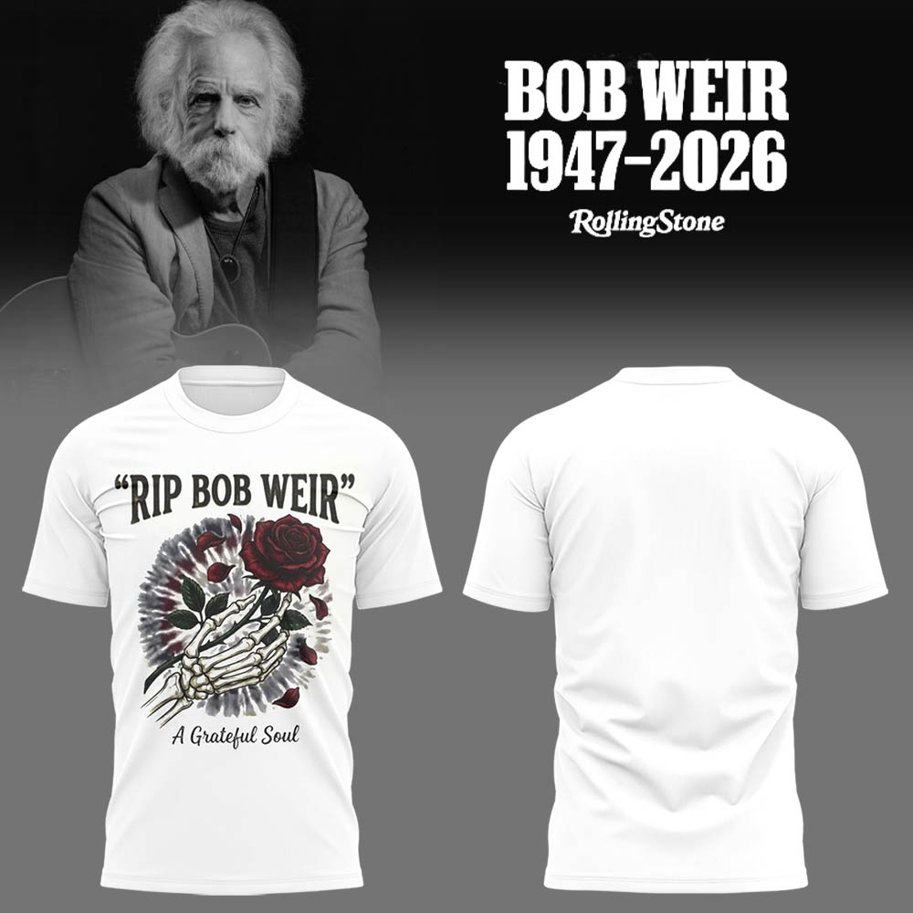 Limited Edition In Loving Memory Of Bob Weir Shirt