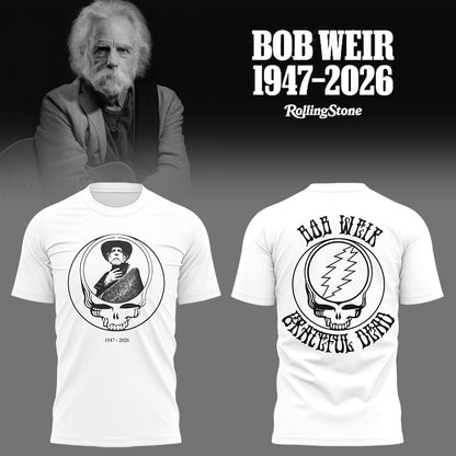 Limited Edition In Loving Memory Of Bob Weir Shirt