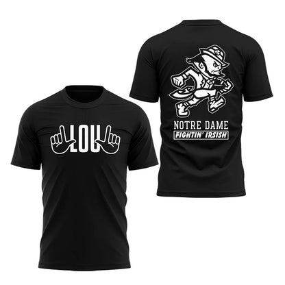 Limited Edition Irish FB Remembering the life and legacy of Lou Holtz 1937-2026 TShirt