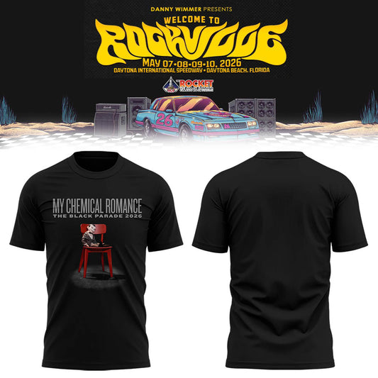 Limited Edition MCR x Welcome To Rockville 2026 TShirt