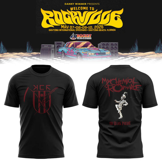 Limited Edition MCR x Welcome To Rockville 2026 TShirt