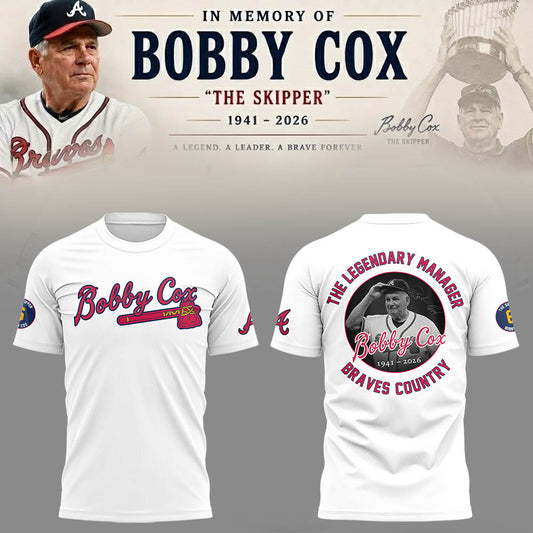 Remembering Bobby Cox – The Legendary Manager”⚾🪓 Shirt