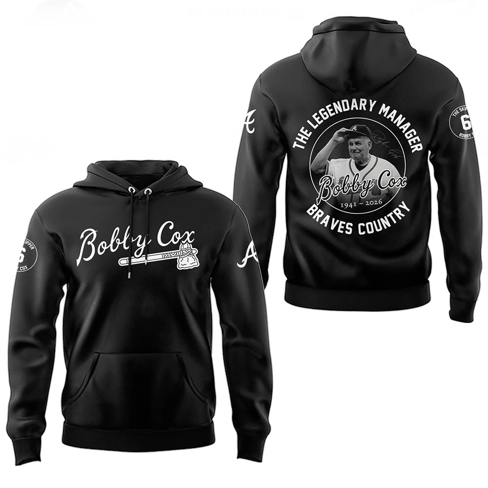 Remembering Bobby Cox – The Legendary Manager”⚾🪓 Hoodie