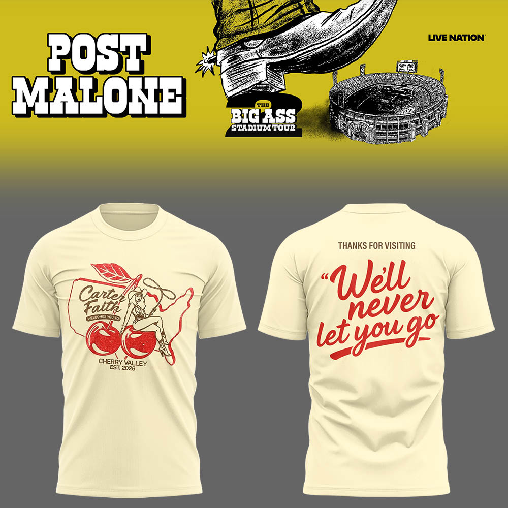 The BIG ASS Stadium Tour 2026 Shirt
