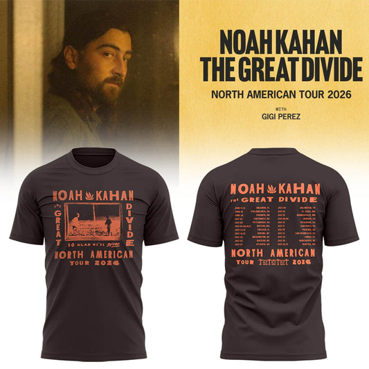 Limited Edition The Great Divide Tour 2026 Shirt