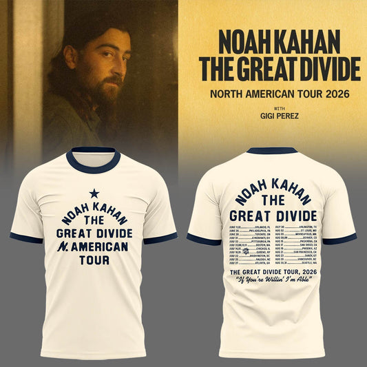 Limited Edition The Great Divide Tour 2026 Shirt