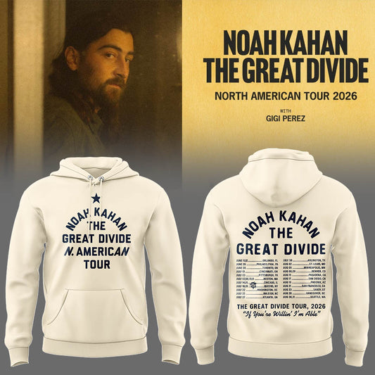 Limited Edition The Great Divide Tour 2026 Hoodie