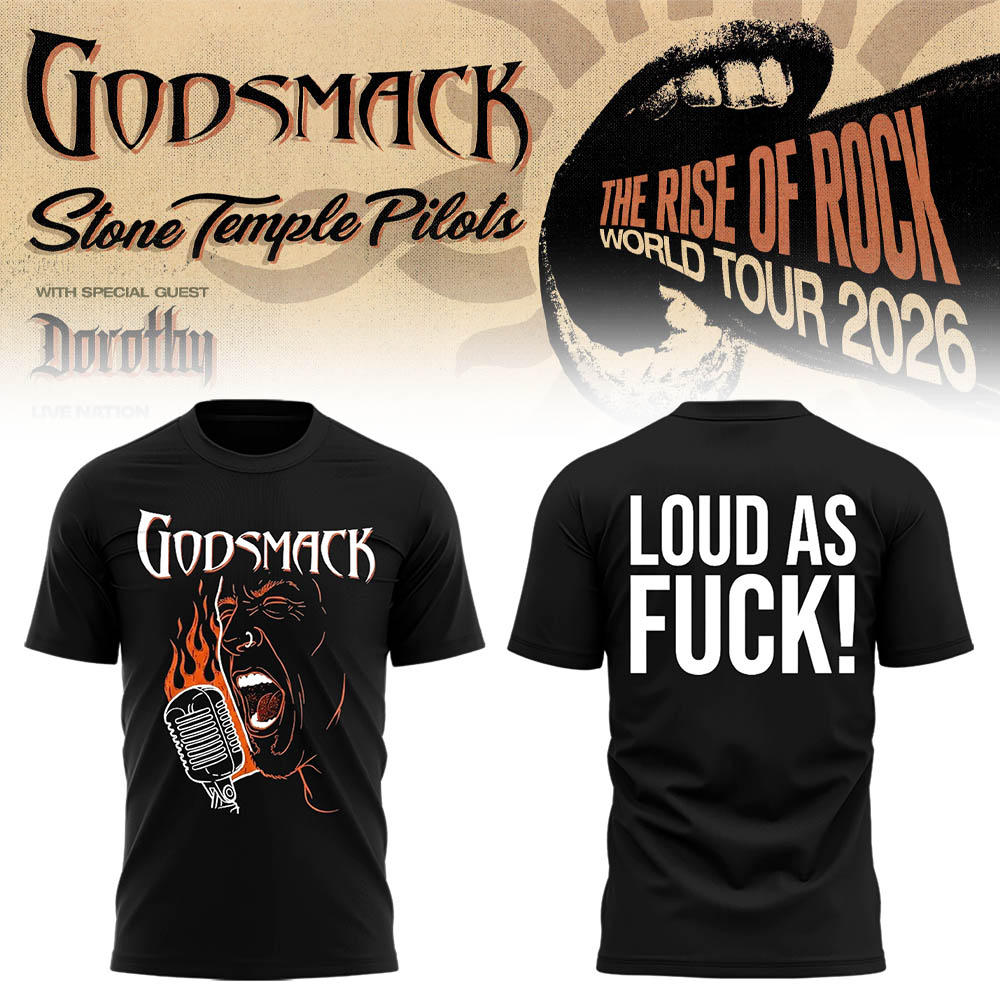 Limited Edition “The Rise Of Rock” Tour 2026 Tshirt