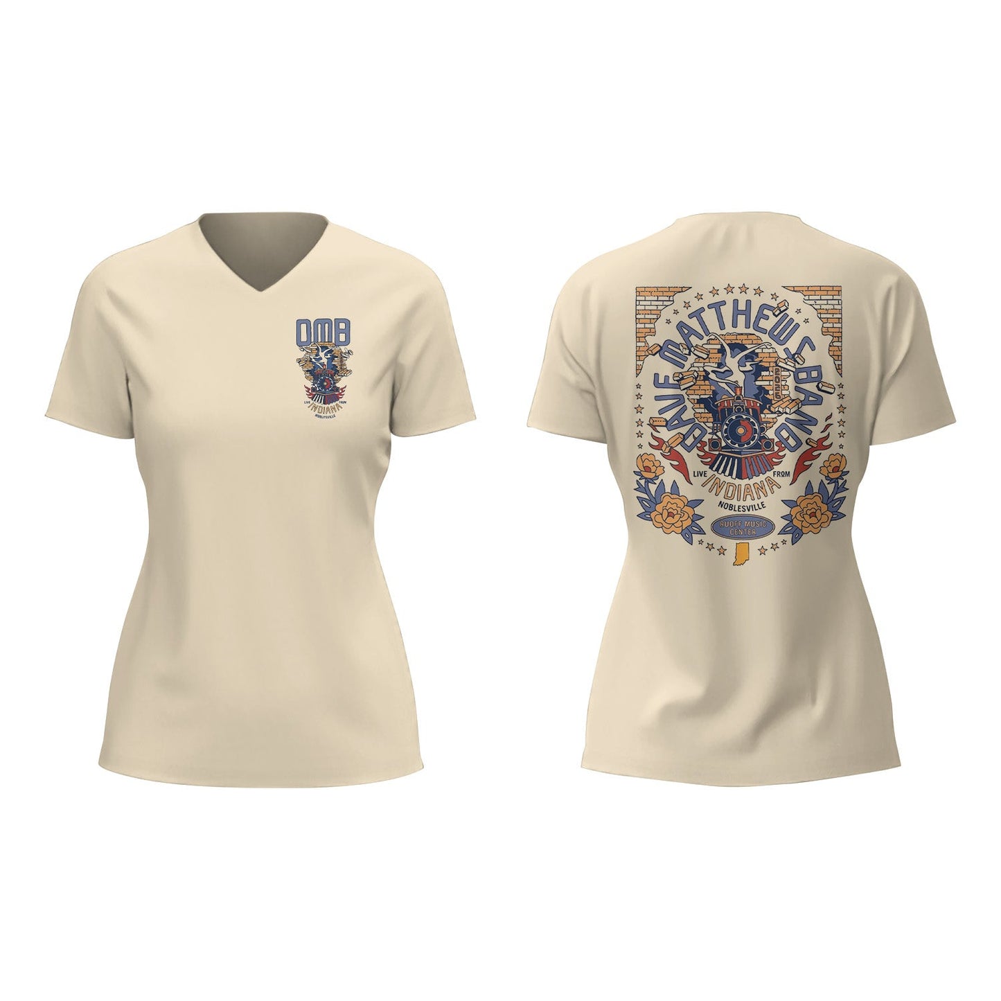 Limited Edition Summer Tour 2026 At Noblesville, IN V-neck Shirt