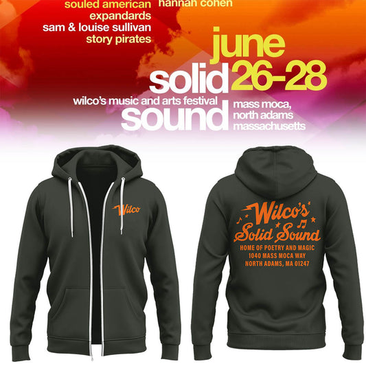 2026 Solid Sound Festival 🎶✨ ZIP Hoodie