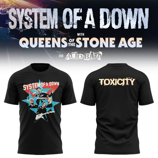 Limited Edition SOAD UK & Europe Stadium Tour 2026 T-Shirt