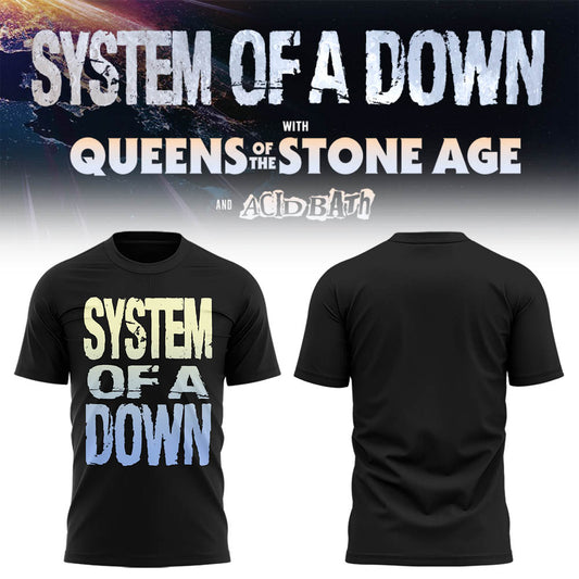 Limited Edition SOAD UK & Europe Stadium Tour 2026 T-Shirt