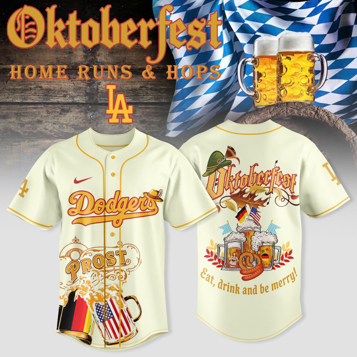 _                         Los Angeles Dodgers x Oktoberfest Jersey Collection 2025