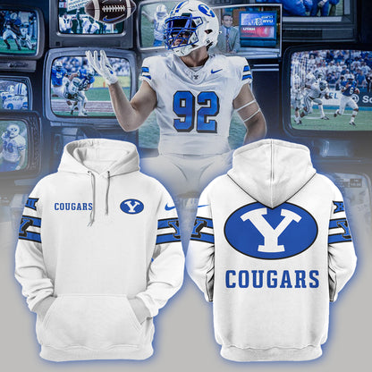 BYU Football White 1996 Throwback Limited Hoodie-MPU07032401