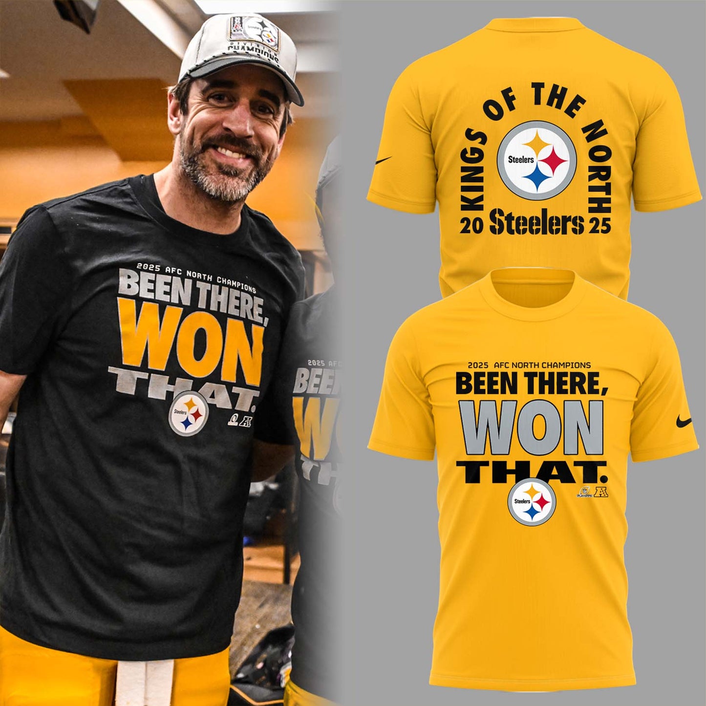 Limited Edition 2025 AFC North Champions T-Shirt