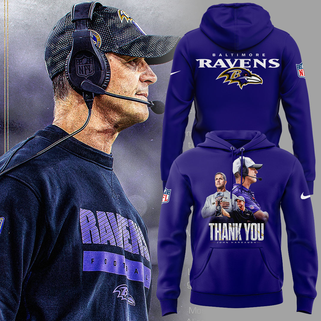 Limited Edition "Thank you Coach Harbaugh" Hoodie-ND01072602