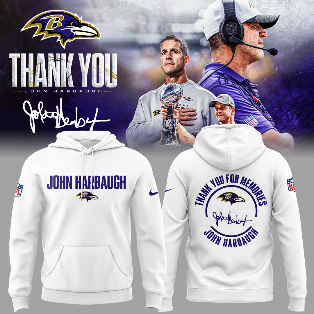Limited Edition "Thank you Coach Harbaugh" Hoodie-ND01072612