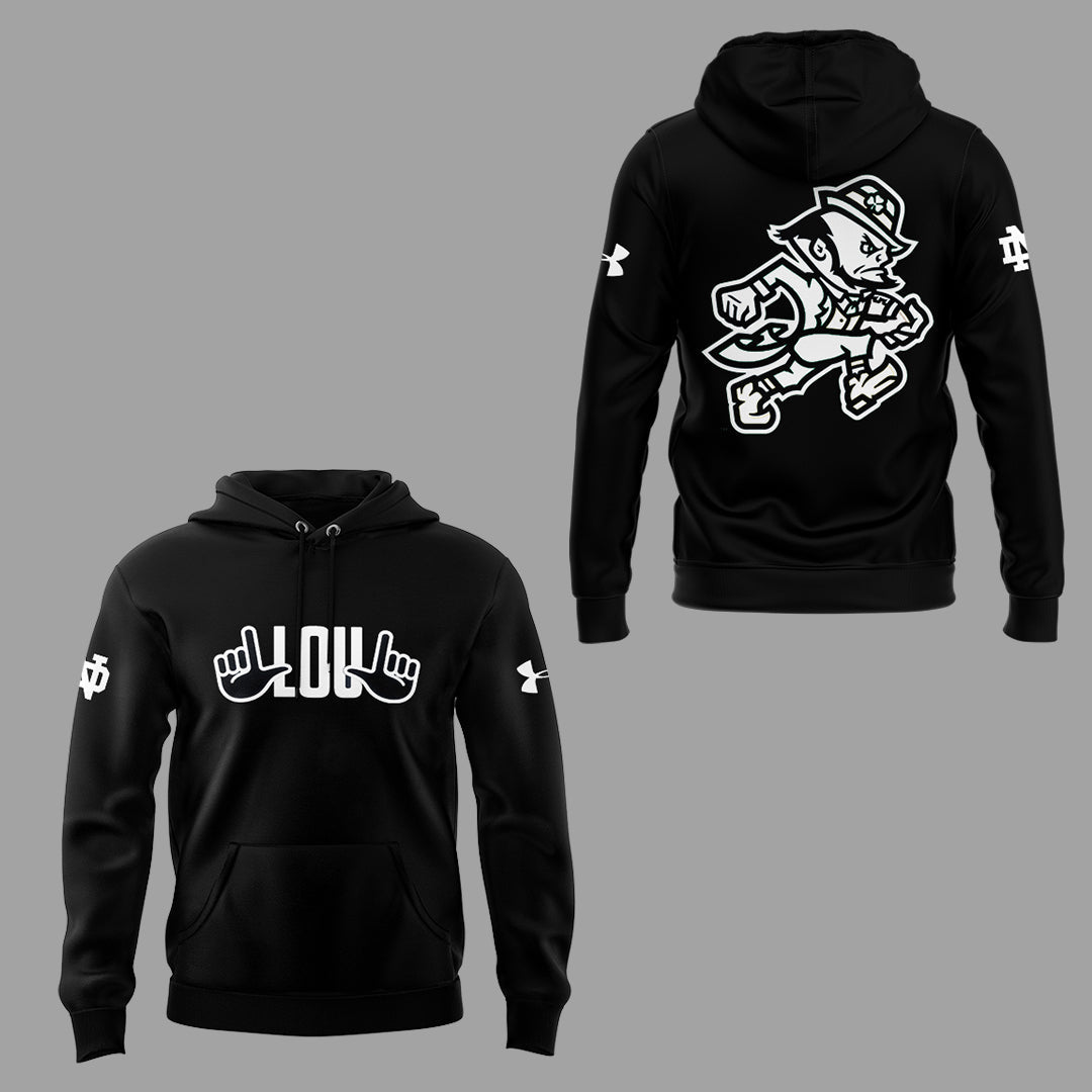 Limited Edition Irish FB Remembering the life and legacy of Lou Holtz 1937-2026 Hoodie
