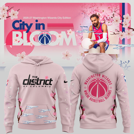 Washington Wizards Merch - SpongeBob SquarePants Hoodie - City In Bloom Collecions
